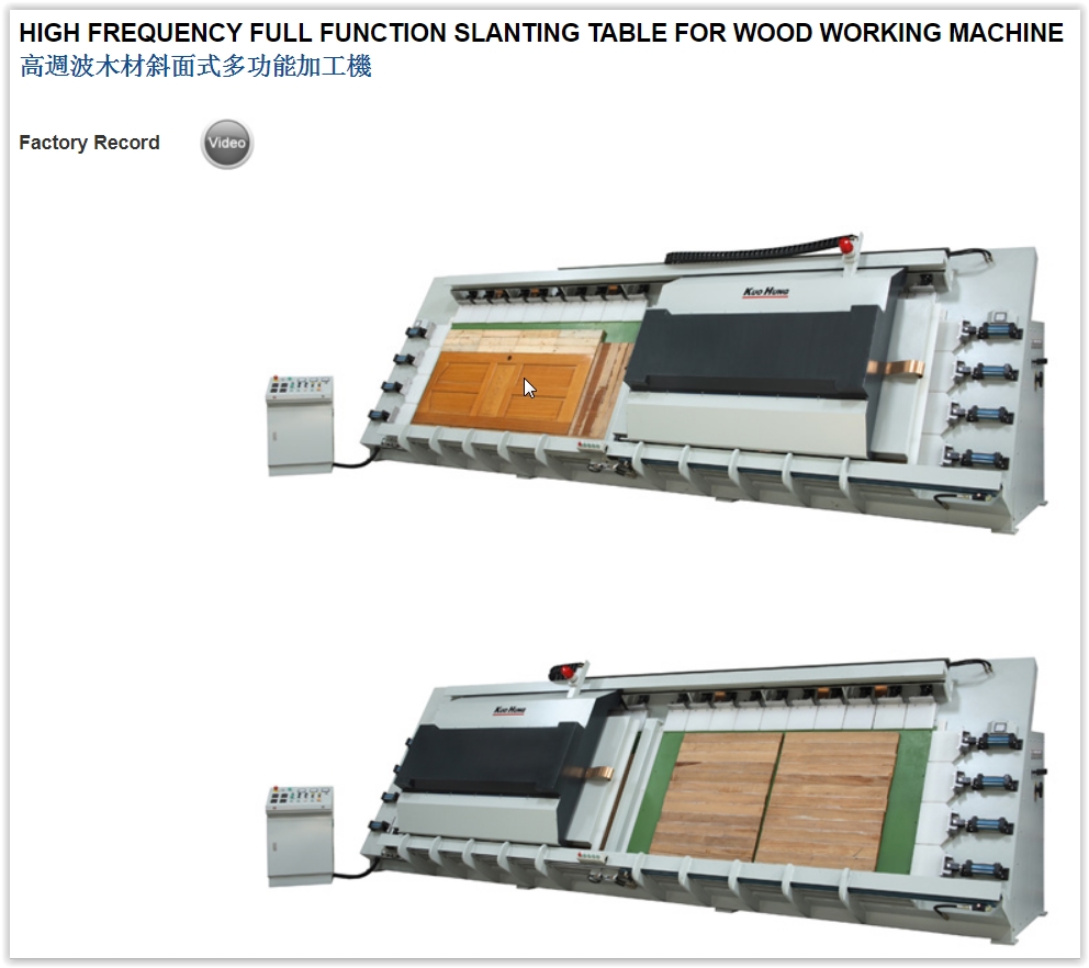 High Frequency machine